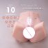 Mini Auto Butt Sex Doll Male Masturbator with 10 Life Modes Vibration Masturbation Cup Adult Toys for Men Pleasure