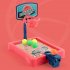 Mini Basketball  Toy Parent child Family Fun Table Game Desktop Basketball Shooting Hoop Games red