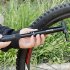Mini Bike Pump 80PSI Portable Bicycle Tire Pump With With Vehicle Mounting Bracket And 2pcs Mounting Screws For Schrader Valve Presta Valve General Purpose blac