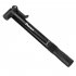 Mini Bike Pump 80PSI Portable Bicycle Tire Pump With With Vehicle Mounting Bracket And 2pcs Mounting Screws For Schrader Valve Presta Valve General Purpose blac
