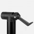 Mini Bike Pump 80PSI Portable Bicycle Tire Pump With With Vehicle Mounting Bracket And 2pcs Mounting Screws For Schrader Valve Presta Valve General Purpose blac