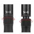 Mini Bike Pump 80PSI Portable Bicycle Tire Pump With With Vehicle Mounting Bracket And 2pcs Mounting Screws For Schrader Valve Presta Valve General Purpose blac