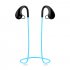 Mini Bluetooth  Earphone Sport Running Headset Stereo Earbuds Earphones blue