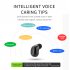 Mini Bluetooth compatible Headset Version 5 1 2 4ghz Invisible In ear Stereo Monaural Headset 50mah Battery Noise Canceling Earphone black