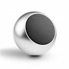 Mini Bluetooth Speaker Handsfree Calling Portable Tws Wireless Subwoofer For Iphone Android silver