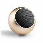 Mini Bluetooth Speaker Handsfree Calling Portable Tws Wireless Subwoofer For Iphone Android gold