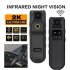 Mini Body Camera Video Recorder HD 2K WiFi Portable Wearable Video Recorder Action Camera 180   Rotatable Lens