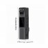 Mini Body Camera Wifi Video Recorder 1080p HD Night Vision Motion Detection for Home Outdoor Law Enforcement Black