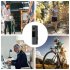 Mini Body Camera Wifi Video Recorder 1080p HD Night Vision Motion Detection for Home Outdoor Law Enforcement Black