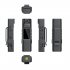 Mini Body Camera Wifi Video Recorder 1080p HD Night Vision Motion Detection for Home Outdoor Law Enforcement Black