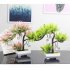 Mini Bonsai Tree Artificial Plant Decoration No Watering Potted for Office Home Decor