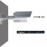 Mini Bullet Security Camera with Sony CCD and 24 IR advanced night vision  It s waterproof and allows you to see in perfect darkness with exceptional clarity 