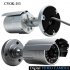 Mini Bullet Security Camera with Sony CCD and 24 IR advanced night vision  It s waterproof and allows you to see in perfect darkness with exceptional clarity 