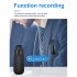Mini Camcorder 5 Million Pixels Large capacity Memory Outdoor Hd Security Wireless Motion Camera black