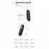 Mini Camcorder 5 Million Pixels Large capacity Memory Outdoor Hd Security Wireless Motion Camera black