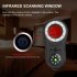 Mini Camera Multifunctional Anti candid Scanner Detector Tracker Finder Hidden Infrared Scanner black