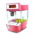 Mini Candy Grabber Catcher Crane Lazy Person Alarm Clock Machine Arcade Sanwa Practical Board Games Pink