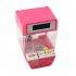 Mini Candy Grabber Catcher Crane Lazy Person Alarm Clock Machine Arcade Sanwa Practical Board Games green