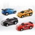 Mini Cans Remote Control Car With Light Effect Electric Racing Car Model Toys For Children Birthday Gifts blue