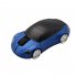 Mini Car Shape 2 4G Wireless Mouse Receiver with USB Interface for Notebooks Desktop Computers blue