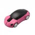 Mini Car Shape 2 4G Wireless Mouse Receiver with USB Interface for Notebooks Desktop Computers Orange