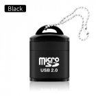 Mini Card  Reader Micro SD Card Usb 2.0 480Mbps Mobile Phone High Speed Tf Memory Black