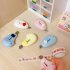 Mini  Cartoon  Utility  Knife Creative Simple Portable Diy Hand made Paper Cutter Knife Letter Opener Pink Egg