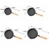 Mini Cast Iron Pan Frying Pan Mini Thickened Kitchen Egg Pan With Wooden Handle 20cm