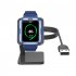 Mini Charger Cradle Power Adapter Charging Cable Watch Stand Base Compatible For Huawei Kids Watch 4 Pro black