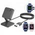 Mini Charger Cradle Power Adapter Charging Cable Watch Stand Base Compatible For Huawei Kids Watch 4 Pro black