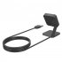Mini Charger Cradle Power Adapter Charging Cable Watch Stand Base Compatible For Huawei Kids Watch 4 Pro black