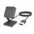 Mini Charger Cradle Power Adapter Charging Cable Watch Stand Base Compatible For Huawei Kids Watch 4 Pro black