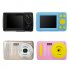 Mini Children Digital Camera Video Camcorder 720P HD 4 X Zoom Video Camera with 2 4 inch TFT LCD Screen  black