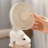 Mini Clip On Fan  Usb Rechargeable Strong Wind Desk Fan  Digital Display 3 Speeds Adjustable Bidirectional 360    Clip Fan  Super Strong Wind Mini Fan apricot