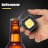 Mini Cob Keychain Light 3 Modes Usb Rechargeable Strong Magnetic Emergency Lamps Outdoor Camping Light W5130 with bracket