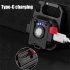 Mini Cob Keychain Light 3 Modes Usb Rechargeable Strong Magnetic Emergency Lamps Outdoor Camping Light W5130