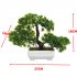 Mini Creative Bonsai Tree Artificial Plant Decoration Not Faded No Watering Potted for Office Home