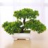 Mini Creative Bonsai Tree Artificial Plant Decoration Not Faded No Watering Potted for Office Home