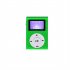 Mini Cube Clip type Mp3 Player Display Rechargeable Portable Music Speaker with Earphone Usb Cable Red