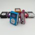 Mini Cube Clip type Mp3 Player Display Rechargeable Portable Music Speaker with Earphone Usb Cable Red