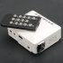 Mini DLP Projector with 0 3 Inch DMD  150 Lumens image projection up to 120 Inches in size and WVGA resolutions as well as 1000 1 contrast ratio