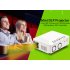 Mini DLP Projector with 0 3 Inch DMD  150 Lumens image projection up to 120 Inches in size and WVGA resolutions as well as 1000 1 contrast ratio