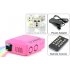 Mini DLP Projector with 150 Lumens  image projection up to 120 Inches  0 3 Inch DMD and WVGA resolutions as well as 1000 1 contrast ratio and remote control