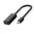 Mini DP To HDMI Adapter Cable for Apple Mac Macbook Pro Air Notebook DisplayPort Display Port DP To HDMI Converter for Thinkpad black
