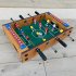 Mini Desktop Football Machine 4 Rods Wooden Table Soccer PK Party Toy Indoor Game for Kid Adult As shown
