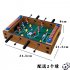 Mini Desktop Football Machine 4 Rods Wooden Table Soccer PK Party Toy Indoor Game for Kid Adult As shown