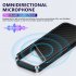 Mini Dictaphone Noise Reduction Audio Recorder Voice activated Recording Pen Portable Hook Keychain Meeting Recorder For Class Student 32GB