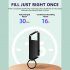 Mini Dictaphone Noise Reduction Audio Recorder Voice activated Recording Pen Portable Hook Keychain Meeting Recorder For Class Student 32GB