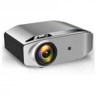 Mini Digital Projector 1080P High Definition LED <span style='color:#F7840C'>Home</span> Business Office Projector Portable Space gray_AU Plug