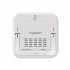 Mini Digital Thermometer Hygrometer Alarm Clock LCD Display Battery Powered For Home Office Restaurants Bars Cafe White
